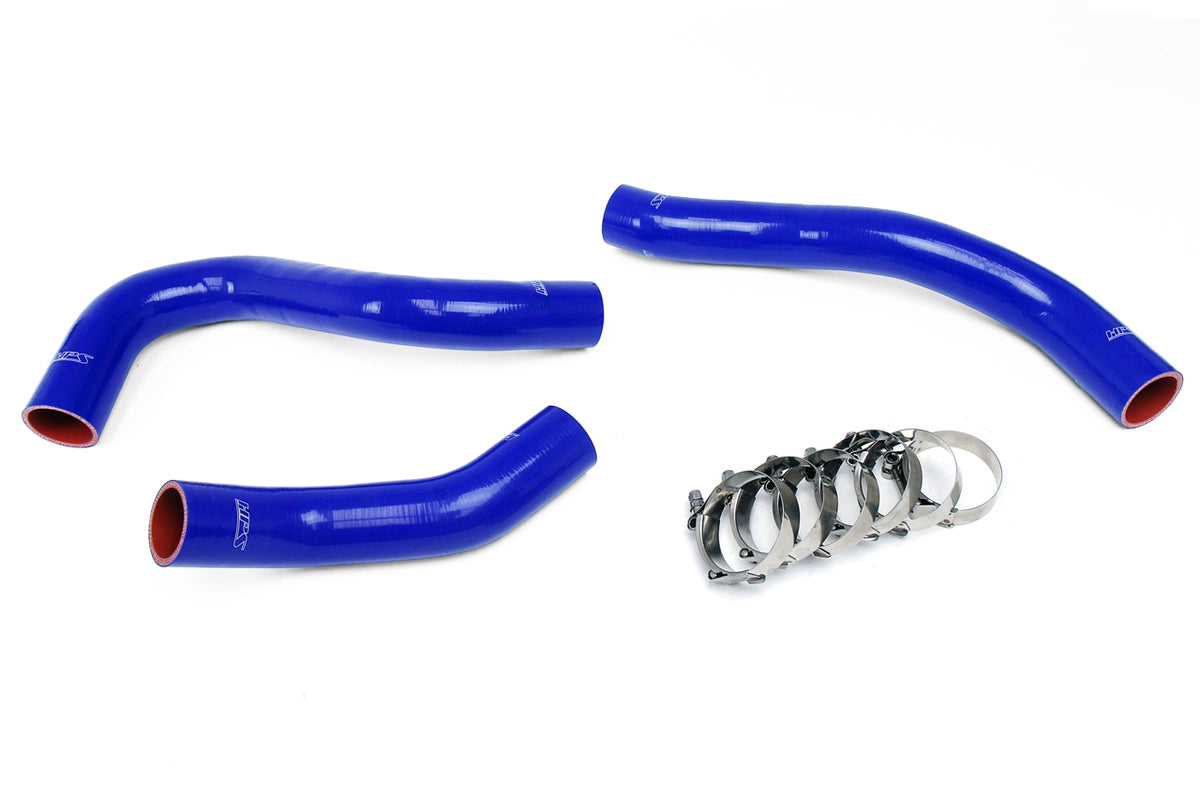 57-1457-BLUE HPS Blue Silicone Radiator Hoses 2008-2010 Ford F-250 Superduty Powerstroke 6.4L Diesel