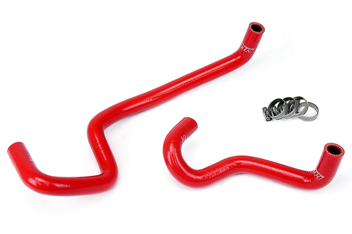 57-1467H-RED HPS Red Silicone Heater Hoses 2003-2009 Toyota 4RUNNER 4.7L V8 Left Hand Drive