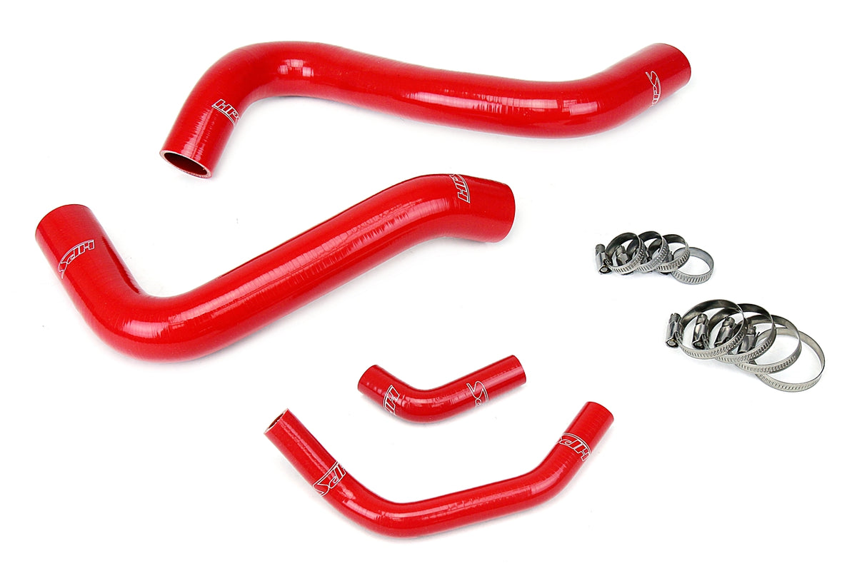 57-1467R-RED HPS Red Silicone Radiator Hoses 2003-2009 Toyota 4RUNNER 4.7L V8