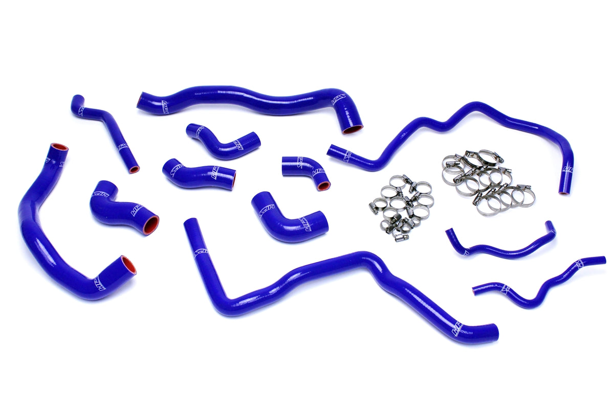 57-1476-BLUE HPS Blue Silicone Radiator and Ancillary Hoses 2006-2008 Volkswagen Jetta 2.0T Turbo Fsi
