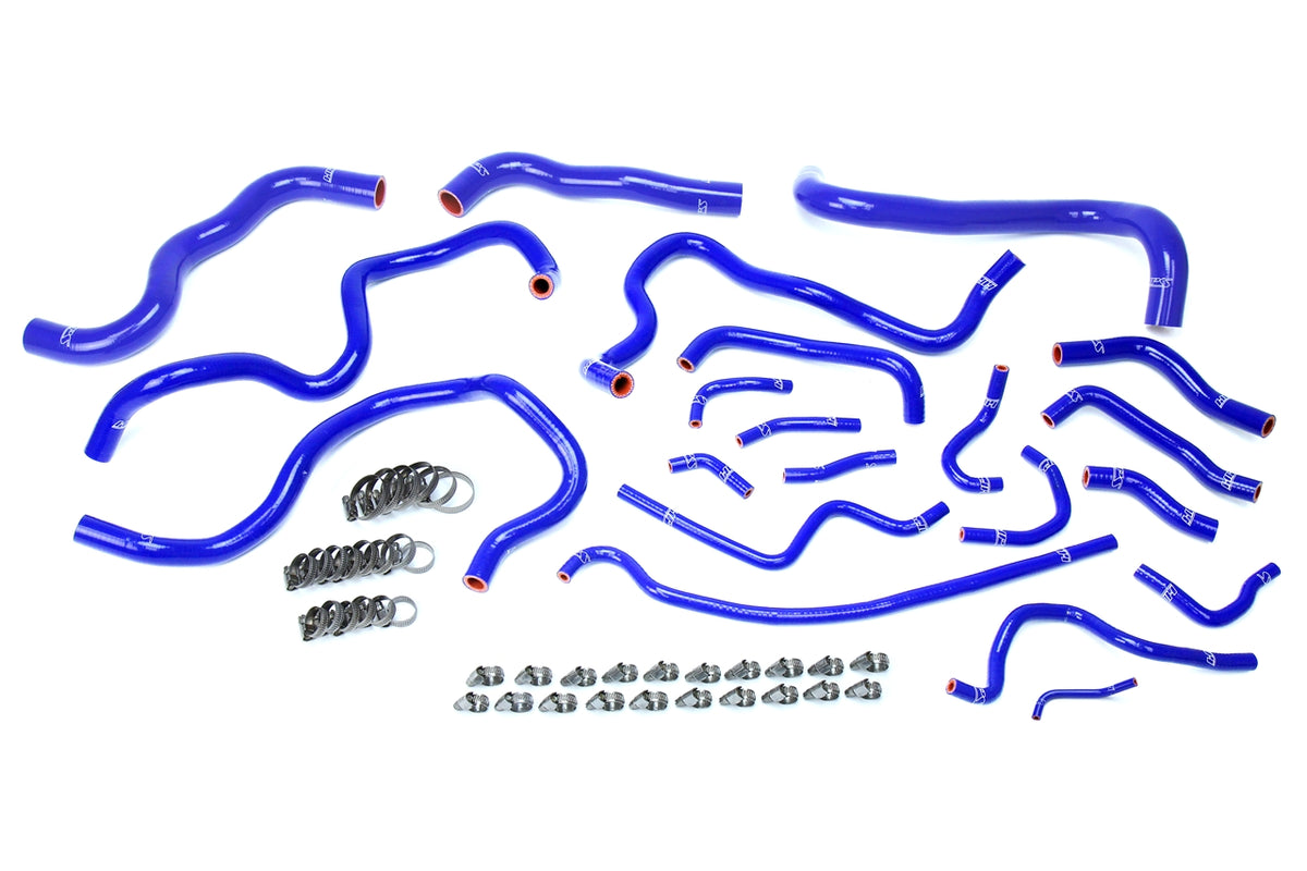 57-1608-BLUE HPS Blue Silicone Radiator and Heater Hoses 2017-2019 Honda Civic Si 1.5L Turbo