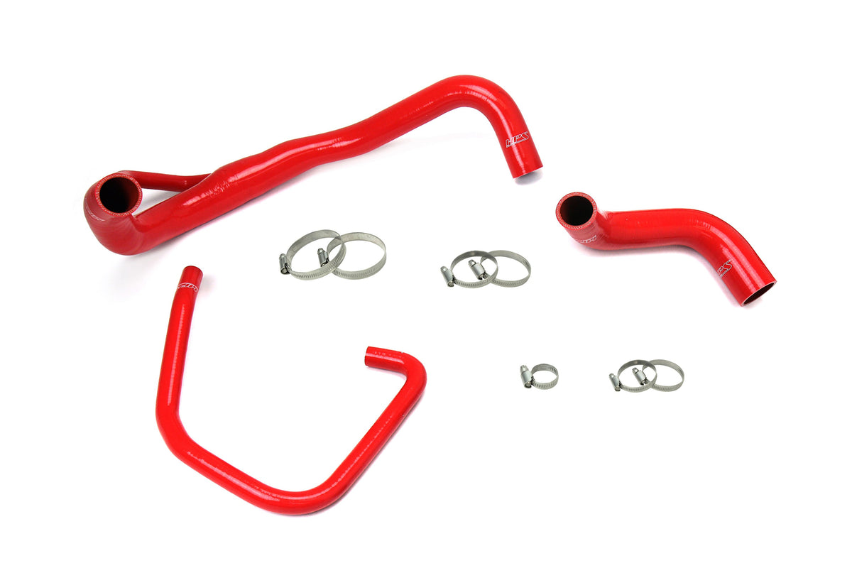 57-1646R-RED HPS Red Silicone Radiator Hoses 2011-2018 Dodge Charger 5.7L V8 Pursuit