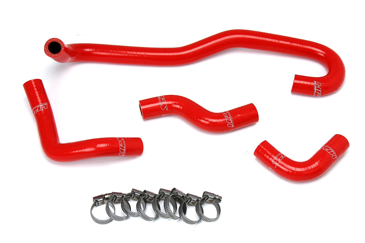 57-1655-RED HPS Red Silicone Heater Hoses 1989-1992 Toyota 4RUNNER 3.0L V6 Left Hand Drive Does Not Include Hoses for Model Equipped with Rear Heater