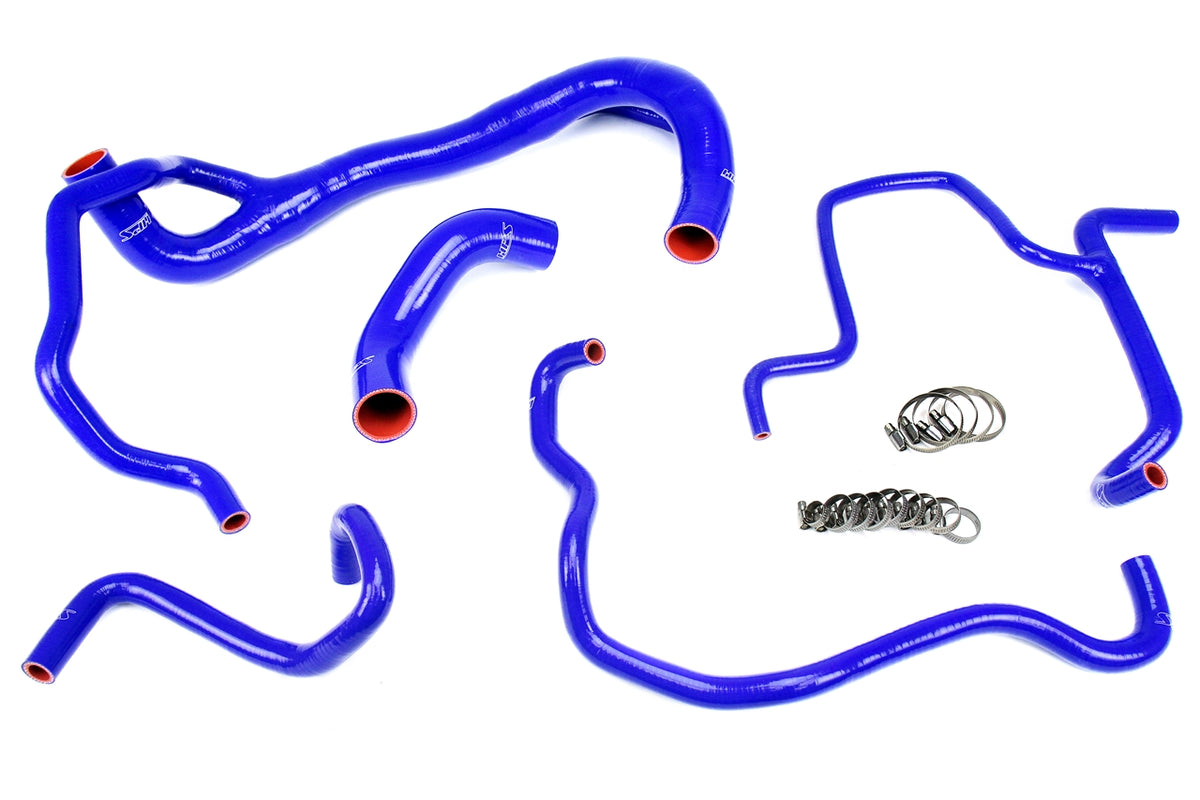 57-1675-BLUE HPS Blue Silicone Radiator and Heater Hoses 2021 Dodge Challenger R/T Scat Pack Shaker Widebody 6.4L V8