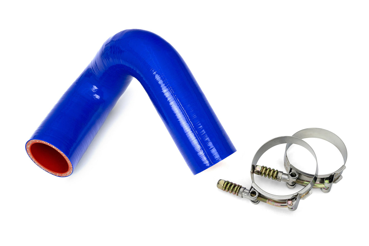 57-1716-BLUE HPS Blue Silicone Transmission Oil Cooler Coolant Hose 2012-2013 Mack Trucks GU7 GU8 MP8 Engine Replace OE Part # 22882156 22891518