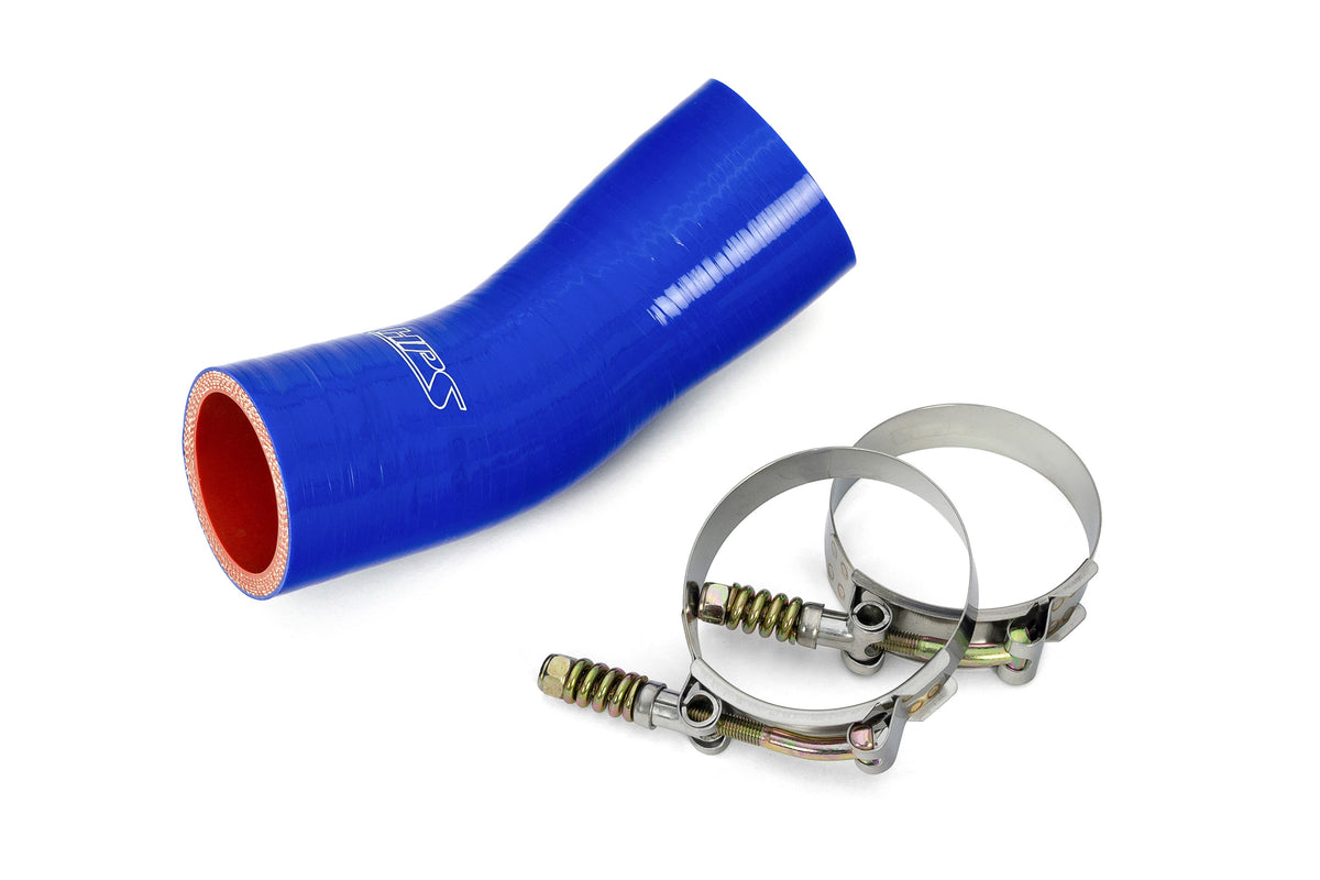 57-1719-BLUE HPS Blue Silicone Transmission Oil Cooler Coolant Hose 2011-2015 Mack Trucks LEU613 Replace OE Part # 22891976