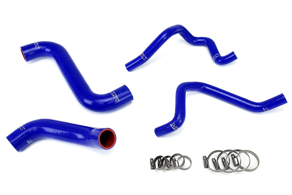 57-1811-BLUE HPS Blue Silicone Radiator and Heater Hoses 2005-2007 Subaru Impreza WRX STI 2.5L Turbo