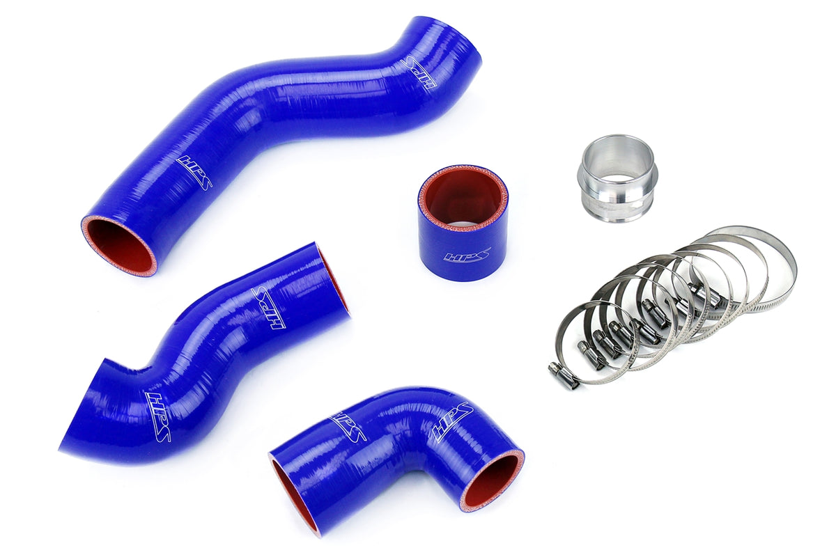 57-1845-BLUE HPS Blue Silicone Intercooler Hoses 1999-2006 Volkswagen Golf GTI 1.8T Turbo Awp