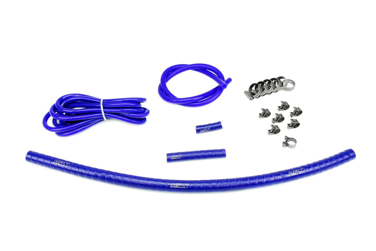 57-2013-BLUE HPS Blue Silicone Vacuum and Breather Hoses 1993-1998 Toyota Supra MK4 Non Turbo