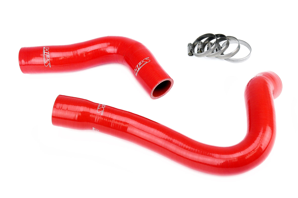 57-2026-RED HPS Red Silicone Radiator Hoses 1986-1991 Mercedes-Benz 420SEL 4.2L V8