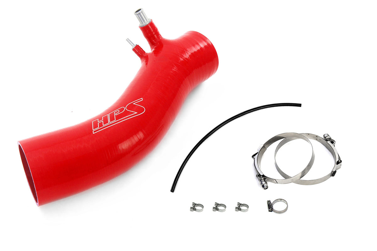 57-2046-RED HPS Red Silicone Air Intake Hose 2010-2014 Toyota Fj Cruiser 4.0L V6