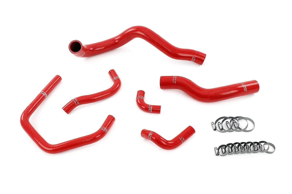 57-2147-RED HPS Red Silicone Radiator and Heater Hoses 1993-2002 Toyota Supra Right Hand Drive 3.0L Non Turbo 2JZ-GE JDM Non Vvt-I