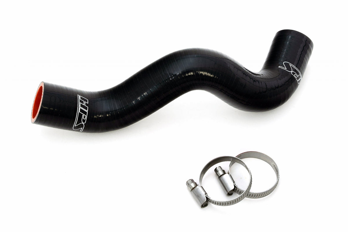 57-2177-BLK HPS Black Silicone Upper Radiator Hose 2004-2005 Mazda Mazdaspeed Miata 1.8L Turbo