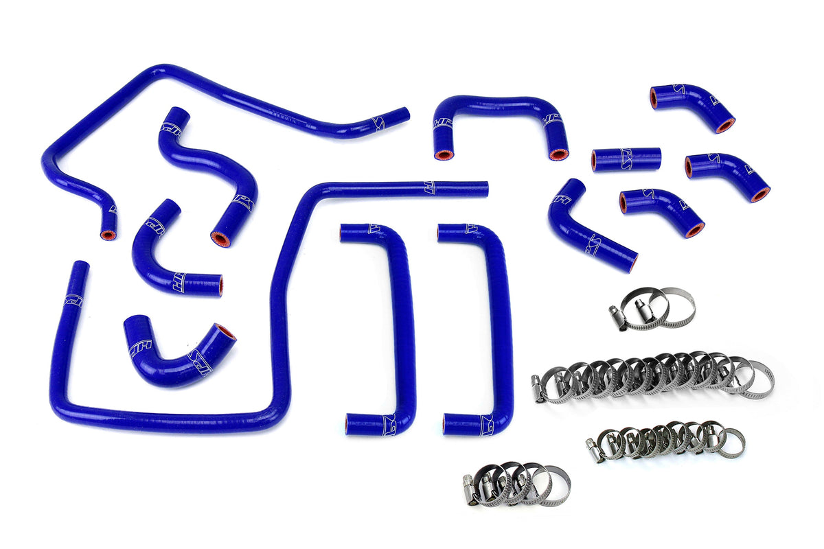 57-2266-BLUE HPS Blue Silicone Ancillary Hoses 2006-2007 Subaru Impreza WRX STI 2.5L Turbo