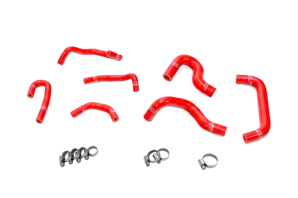 57-2274-RED HPS Red Silicone Ancillary and Oil Cooler Hoses 2007-2009 Toyota Fj Cruiser 4.0L V6