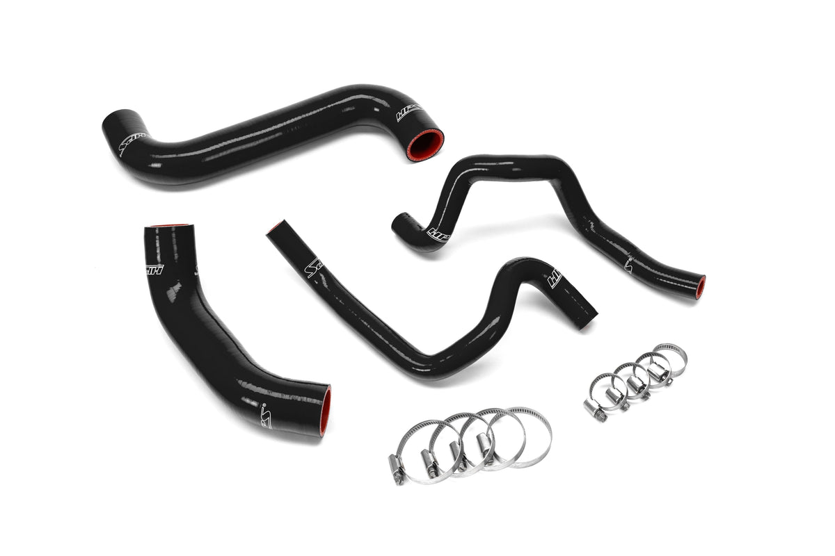 57-2302-BLK HPS Black Silicone Radiator and Heater Hoses 2004 Subaru Impreza WRX STI 2.5L Turbo