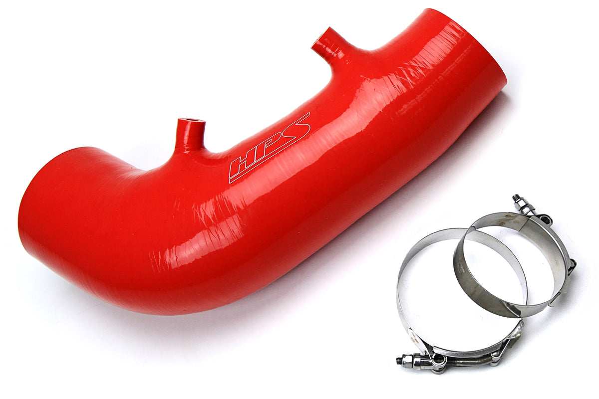 57-3004-RED HPS Red Silicone Air Intake Hose 2006-2009 Honda S2000 AP2 2.2L F22 Drive-By-Wire
