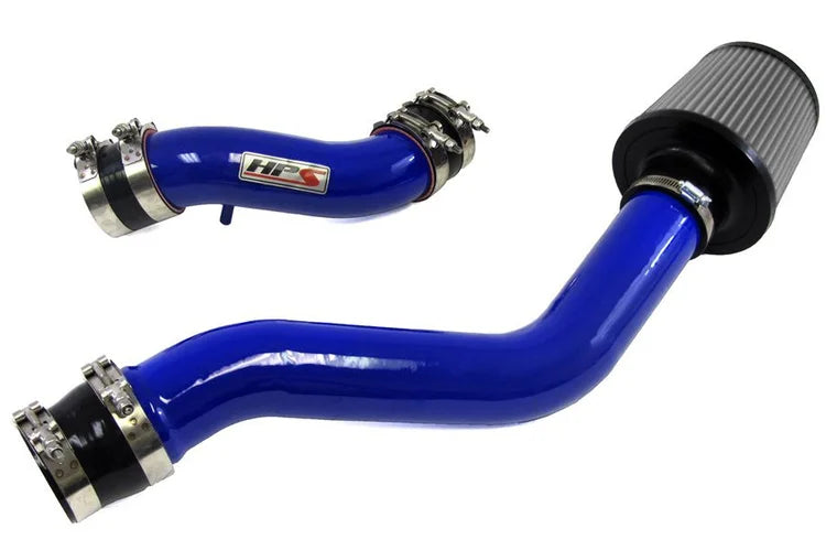 837-142BL HPS Blue Long Ram Cold Air Intake for 2004-2008 Hyundai Tiburon 2.0L with Maf Sensor