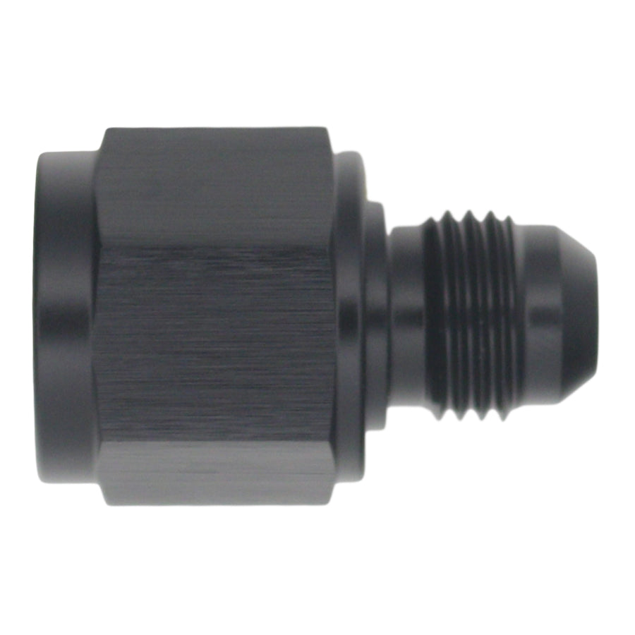 6-02-0222-B DeatschWerks 8AN Female Flare to 6AN Male Flare Reducer - Anodized Matte Black