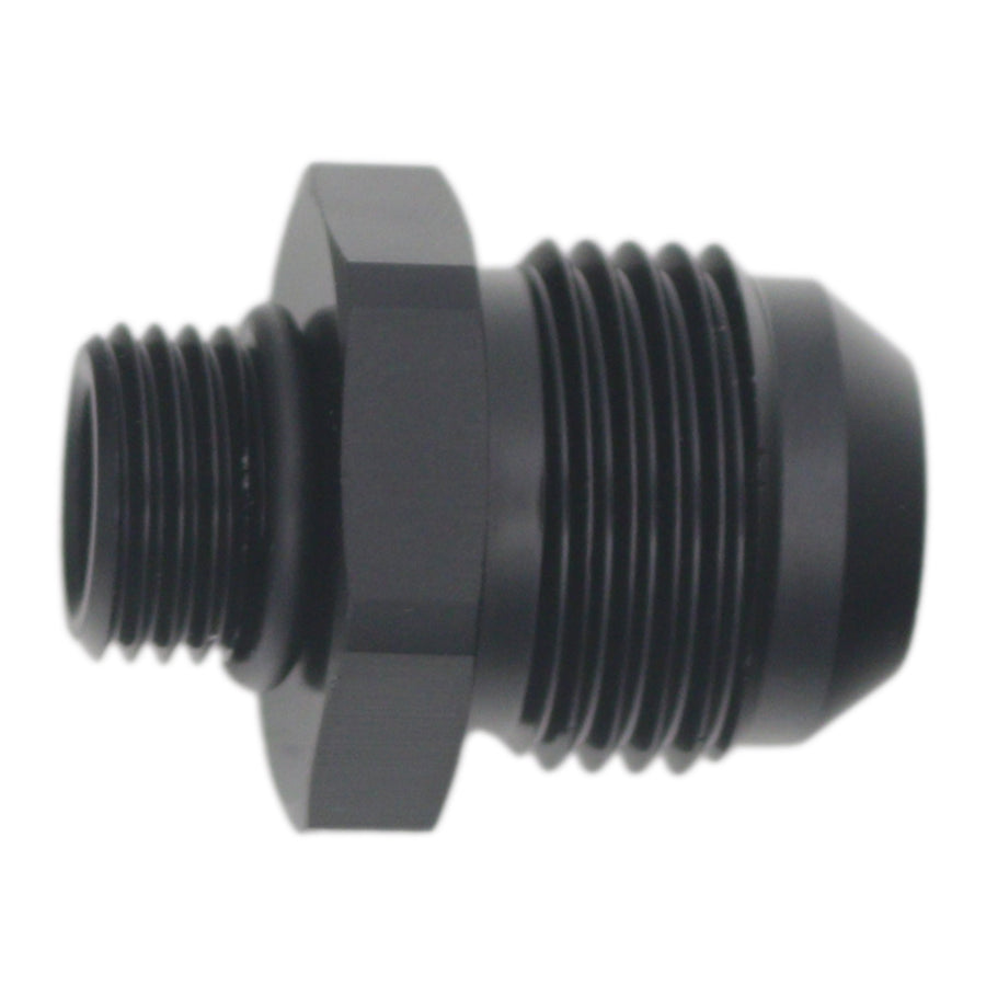 6-02-0409-B DeatschWerks 6AN ORB Male to 10AN Male Flare Adapter - Anodized Matte Black
