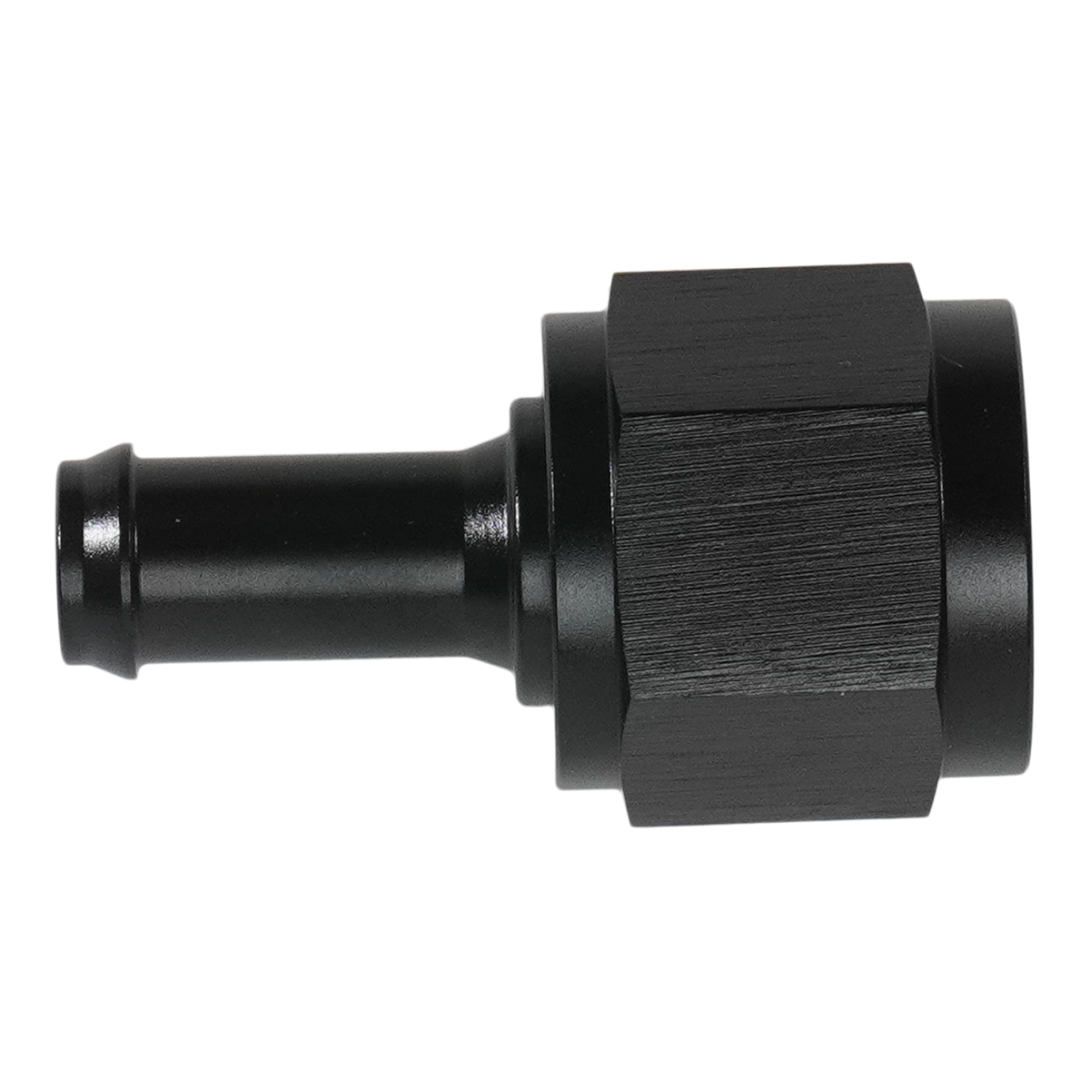 6-02-0524-B DeatschWerks 8AN Female Flare Swivel To 3/8in Single Hose Barb