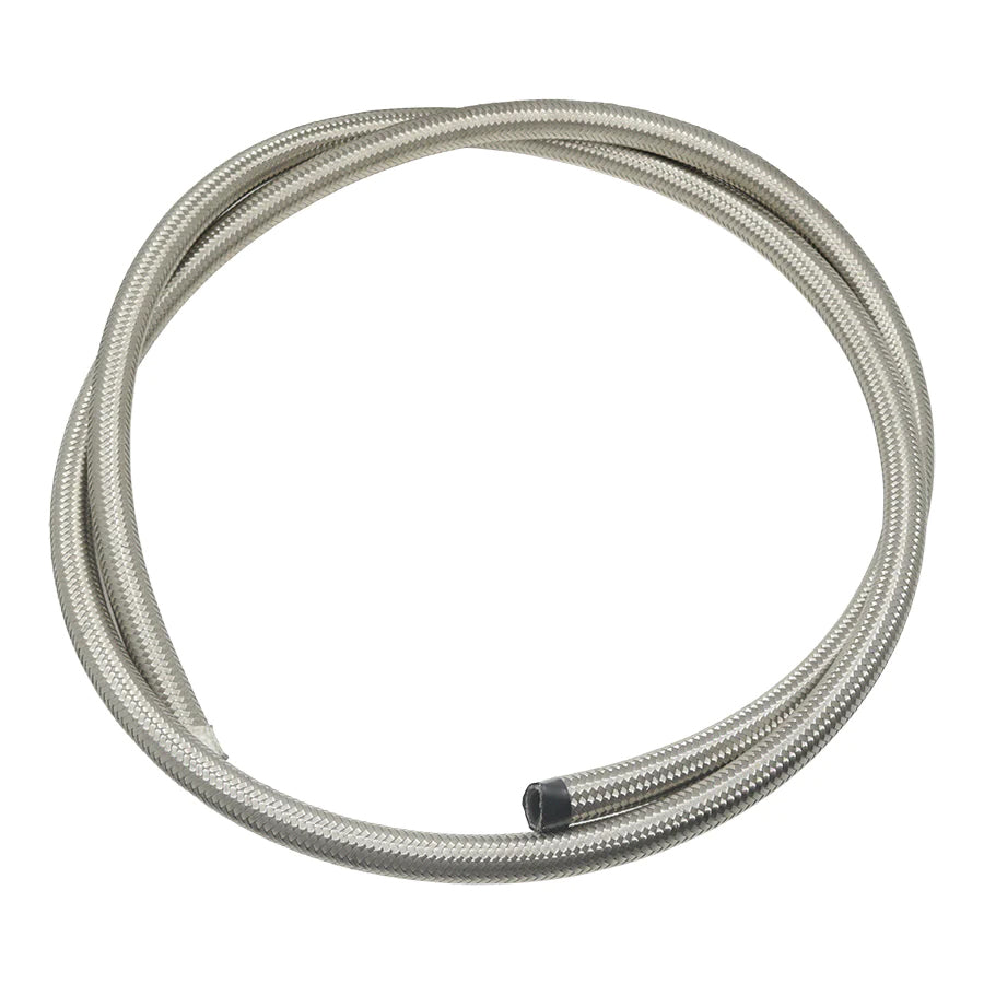 6-02-0812-6 DeatschWerks 6AN Stainless Steel Double Braided CPE Hose - 6ft