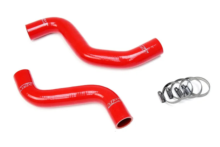 57-1840-RED HPS Red Reinforced Silicone Radiator Coolant Hose Kit for 1995-2004 Toyota Tacoma V6 3.4L Manual Trans.