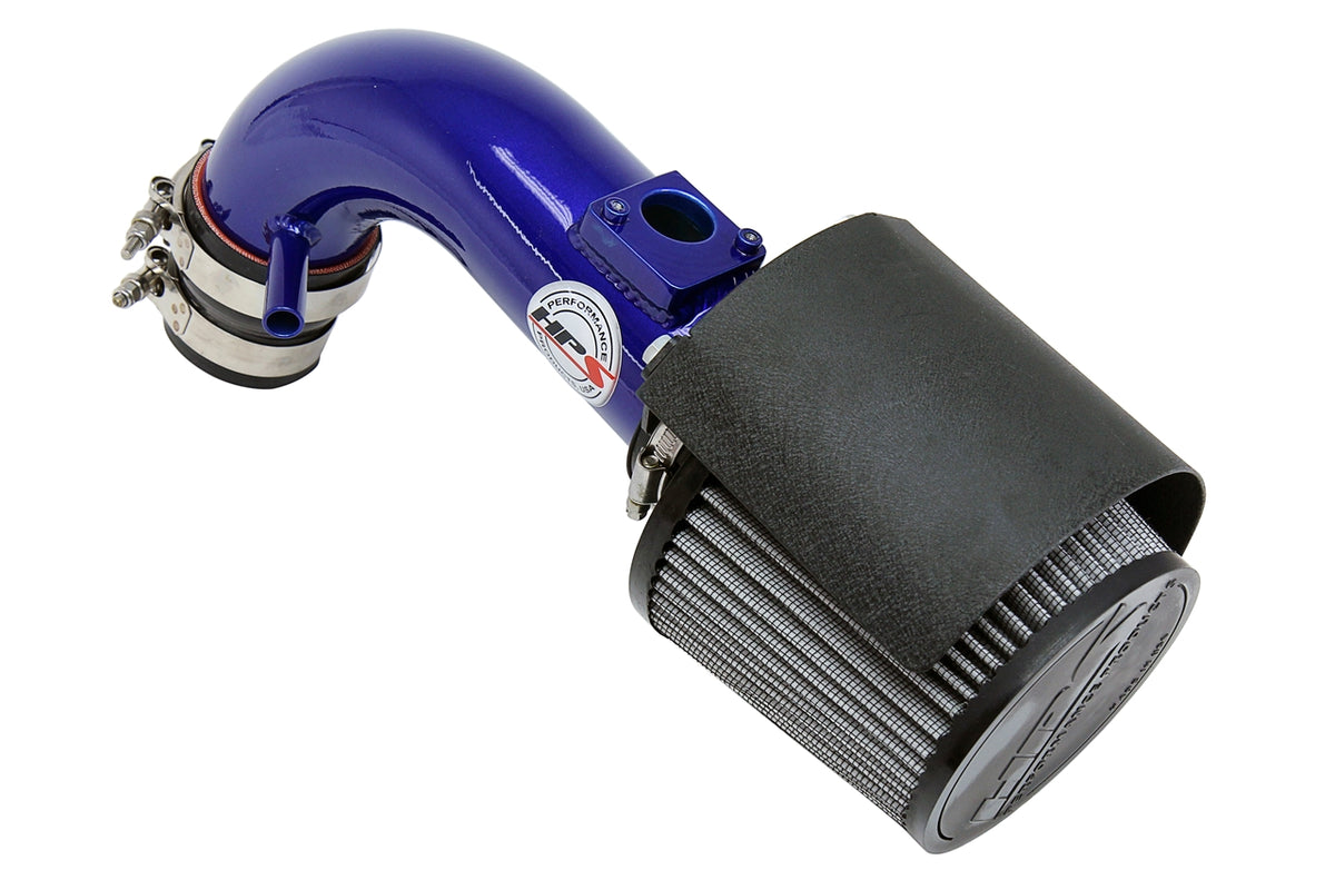 827-501BL HPS Blue 827 Series Performance Air Intake 2009-2013 Toyota Matrix 2.4L Includes Heat Shield