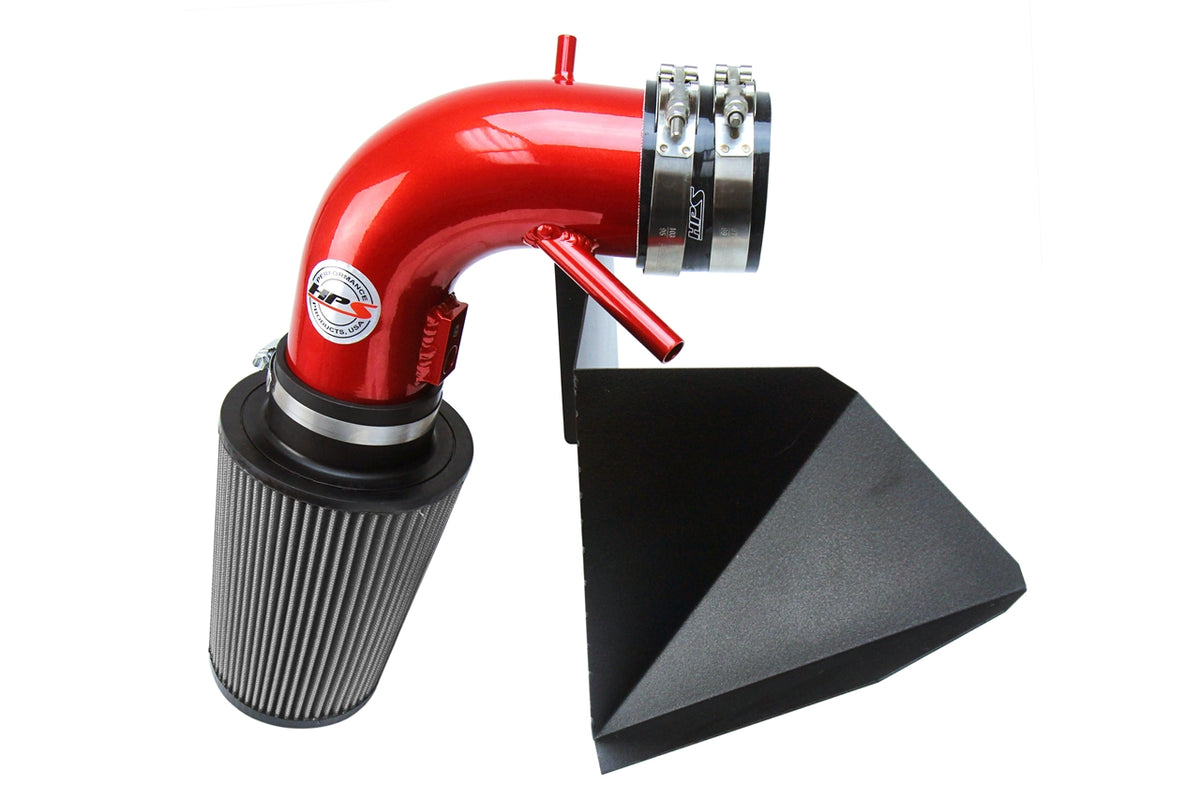 827-525R HPS Red 827 Series Performance Air Intake 2013-2016 Hyundai Genesis Coupe 3.8L V6 Includes Heat Shield