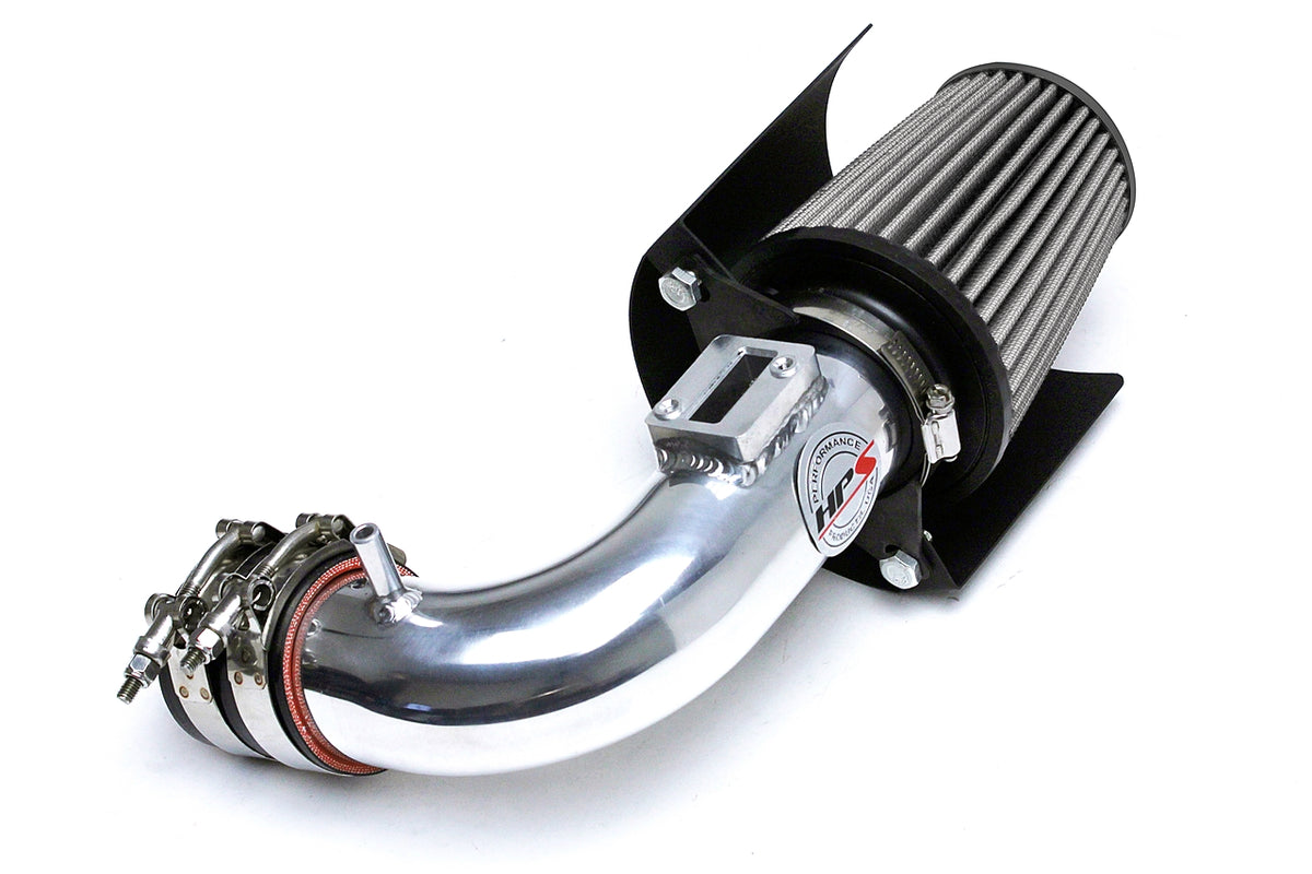 827-568P HPS Polished 827 Series Performance Air Intake 2015-2017 Honda Fit 1.5L Includes Heat Shield