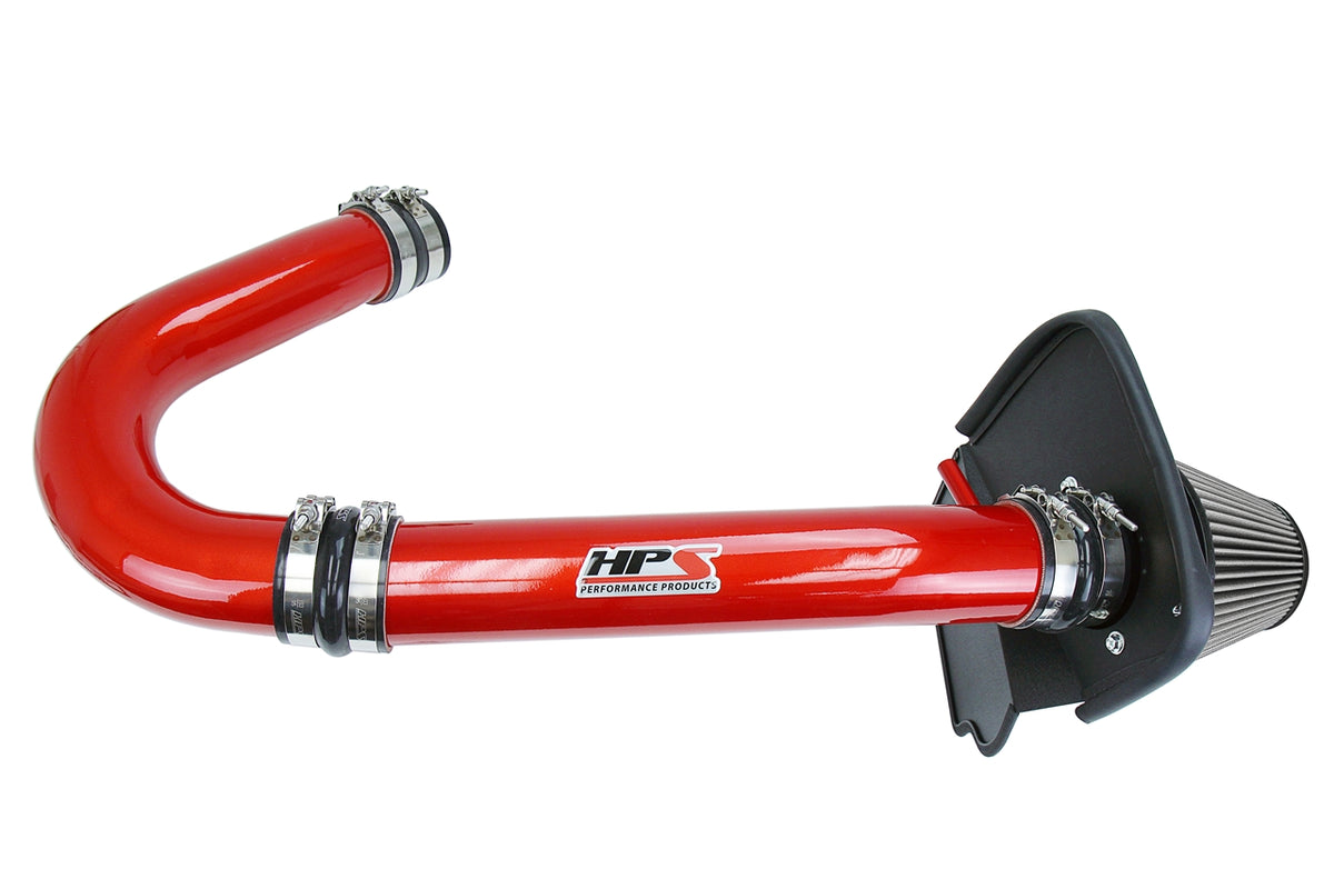 827-624R HPS Red 827 Series Performance Air Intake 2011-2023 Dodge Challenger 3.6L V6 Includes Heat Shield