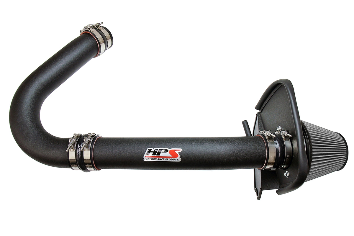 827-624WB HPS Black 827 Series Performance Air Intake 2011-2023 Dodge Challenger 3.6L V6 Includes Heat Shield