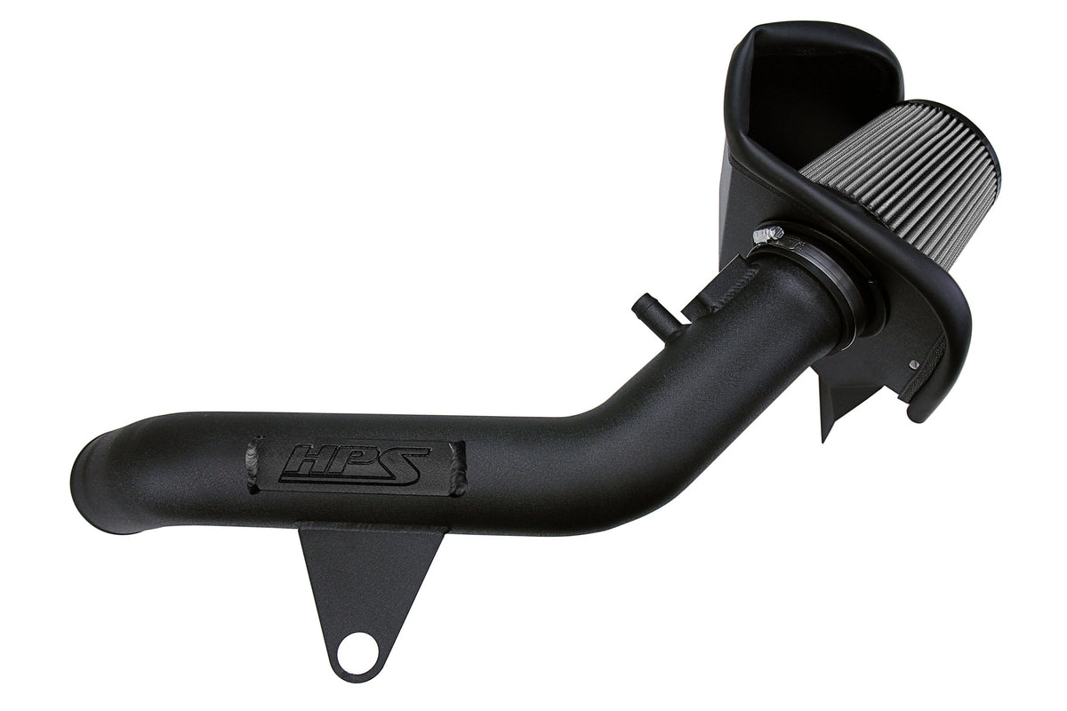 827-625WB HPS Black 827 Series Performance Air Intake 2014-2016 Bmw M235I M235IX F22 F23 3.0L Turbo N55 Includes Heat Shield