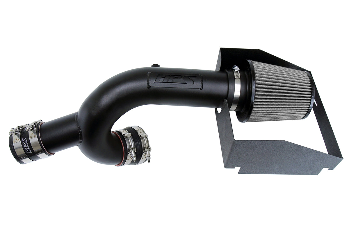 827-634WB HPS Black 827 Series Performance Air Intake 2015-2016 Ford F-150 3.5L Ecoboost Turbo Includes Heat Shield
