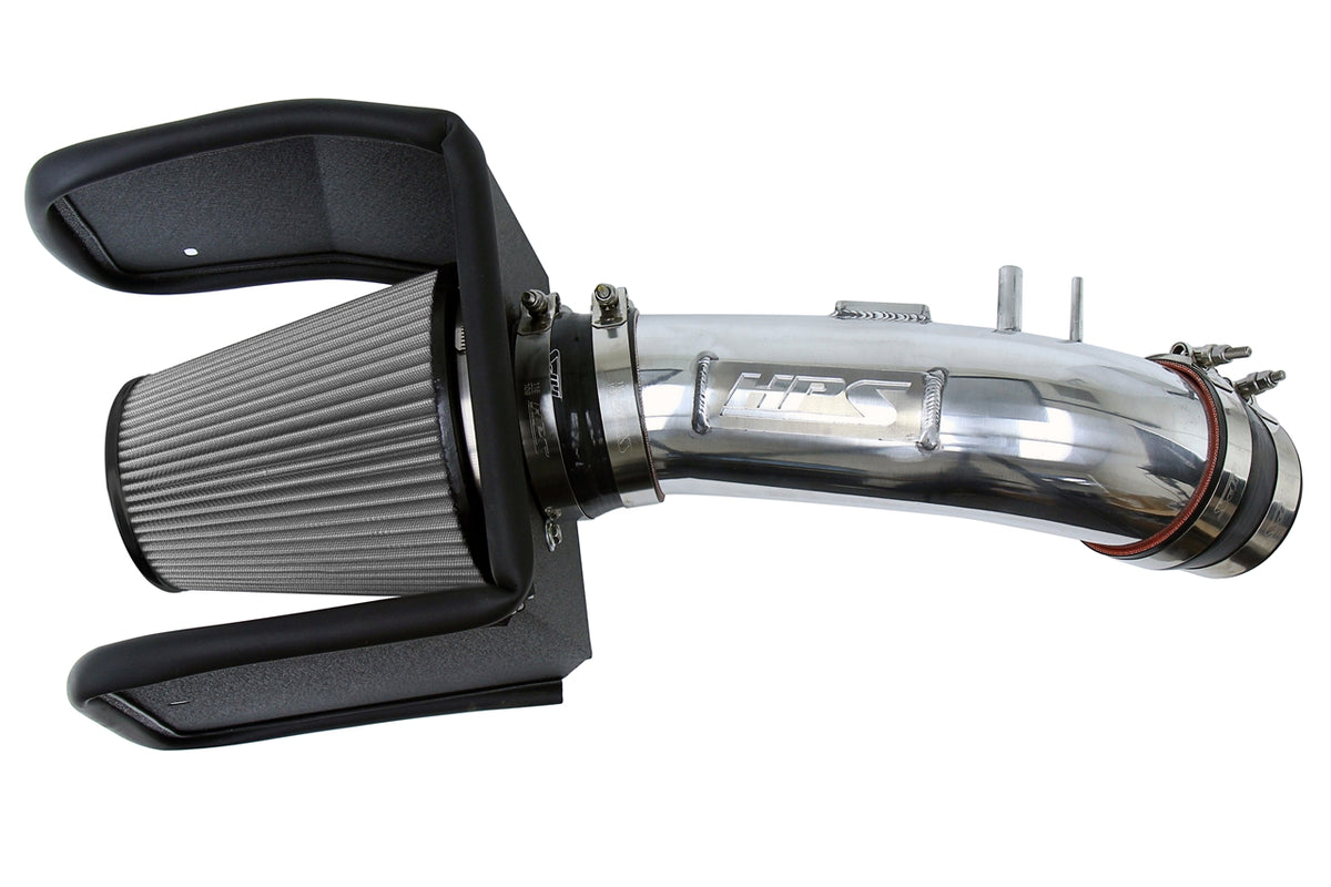 827-635P HPS Polished 827 Series Performance Air Intake 2008-2020 Toyota Land Cruiser 5.7L V8 Includes Heat Shield