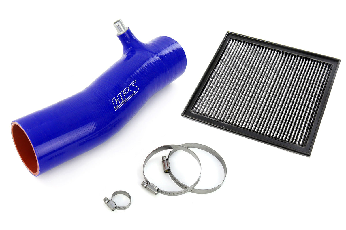 827-723BL HPS Blue 827 Series Performance Air Intake 2016-2023 Toyota Tacoma 3.5L V6 Equipped with TRD Performance Upper Air Box