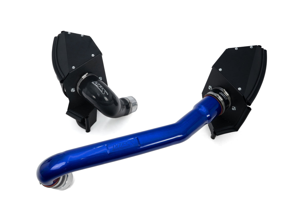 827-772BL HPS Blue 827 Series Performance Air Intake 2021-2025 Bmw M3 3.0L Turbo Includes Heat Shield