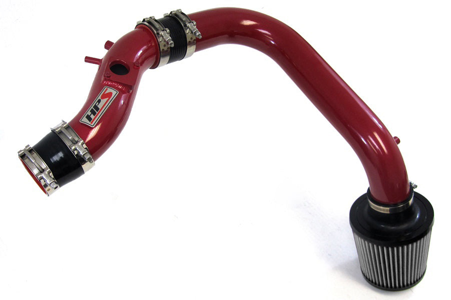 837-513R HPS Red 837 Series Performance Air Intake 2003-2004 Toyota Matrix Xr 1.8L 1ZZ-FE Converts to Shortram Intake
