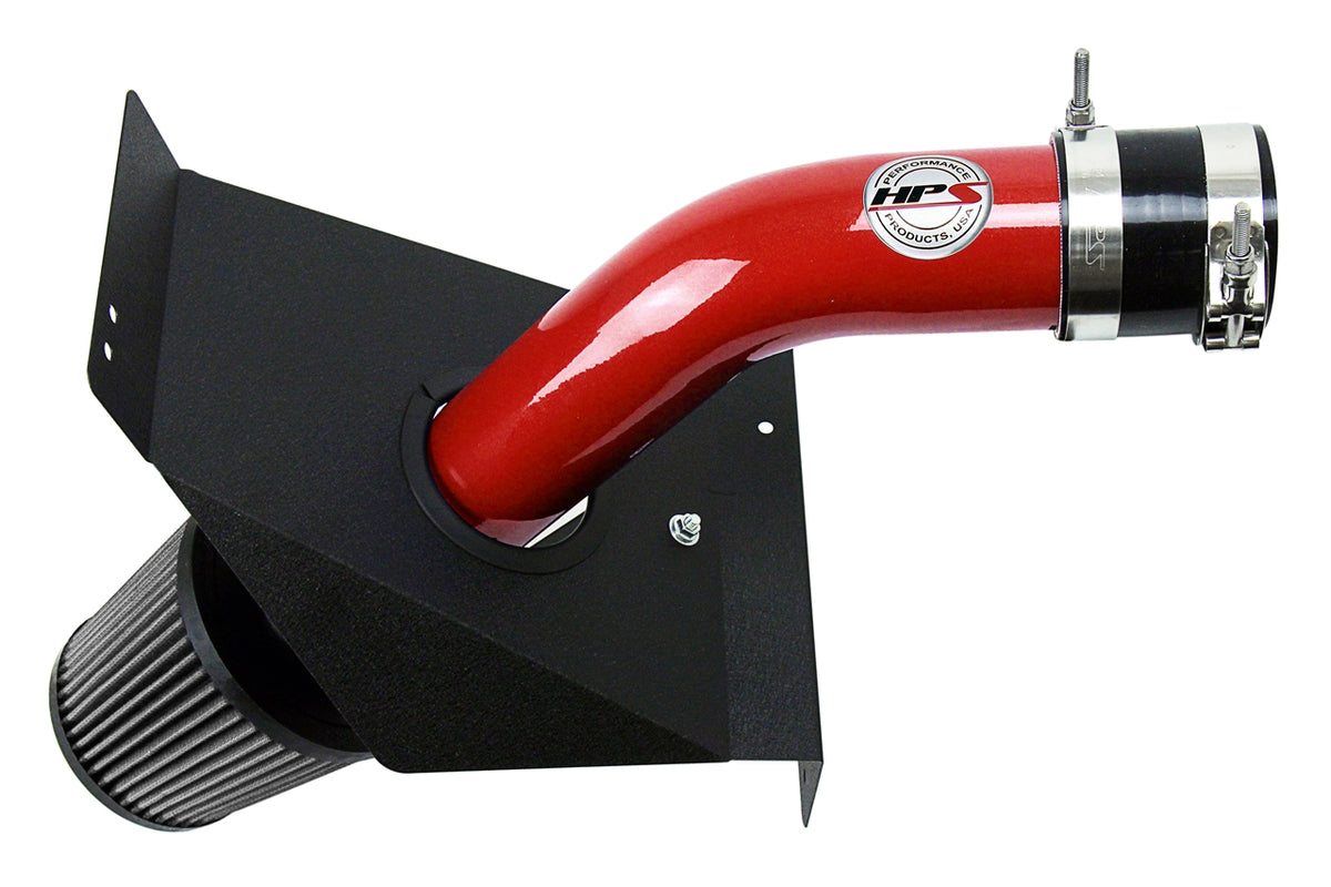 837-573R HPS Red 837 Series Performance Air Intake 2015-2016 Subaru Impreza WRX STI 2.5L Turbo