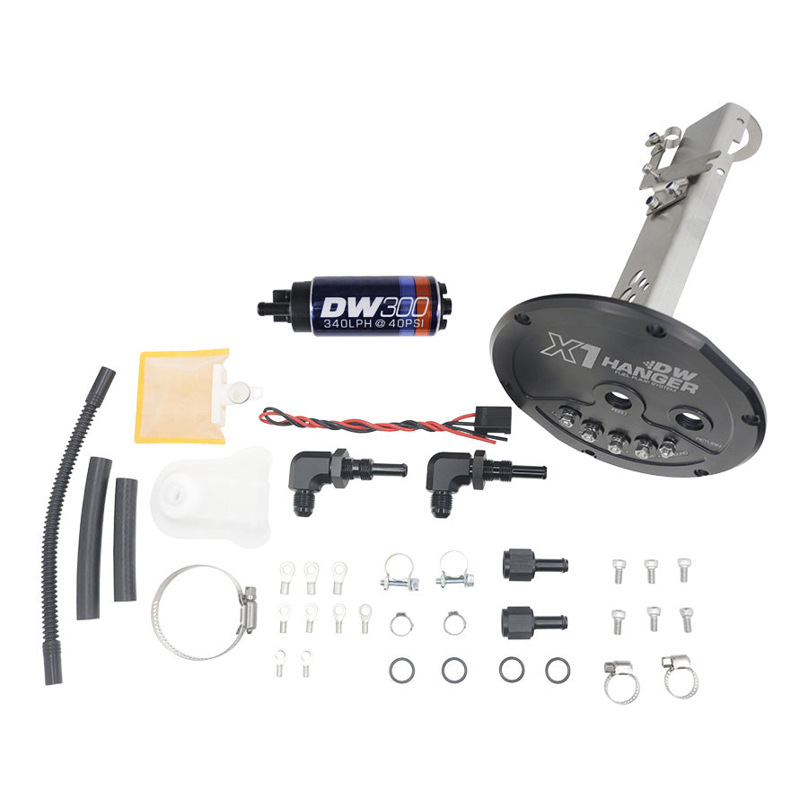 9-301-7020 DeatschWerks 89-93 Nissan S13 R32 Skyline (non-GTR) X1 Series Fuel Pump Module w/ DW300 Pump