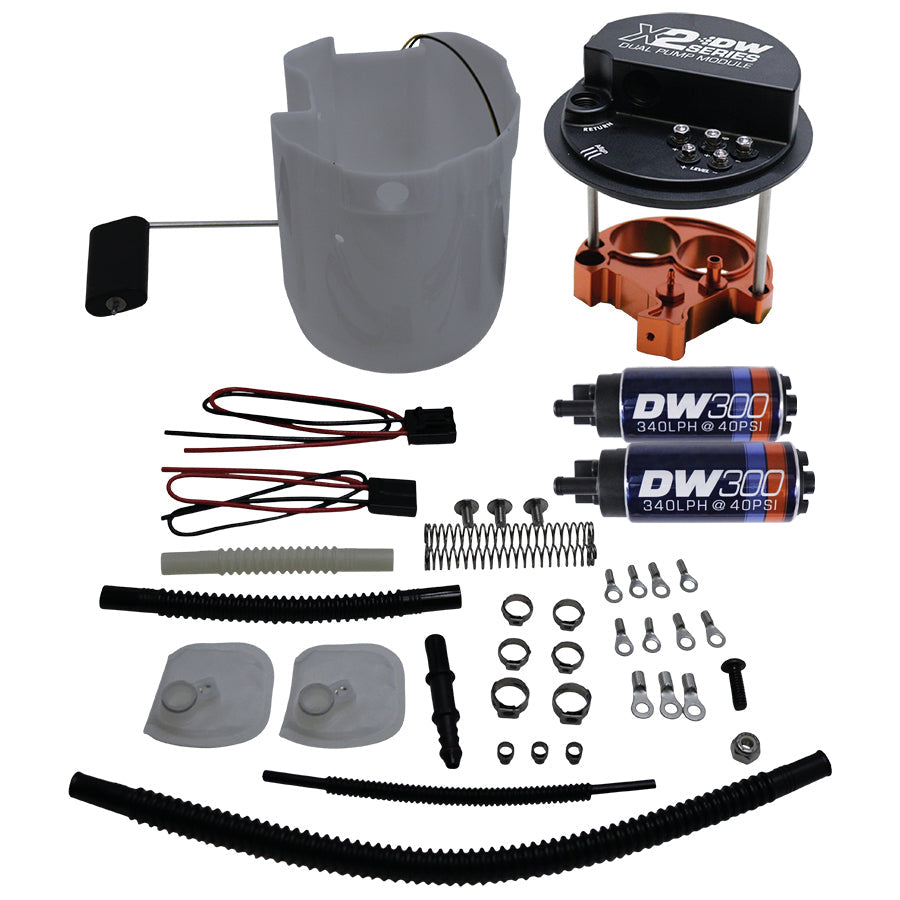 9-301-7051 DW X2 Series Fuel Pump Module with Dual DW300 Pumps Subaru BRZ FR-S Toyota 86 13-20 FA20 4U-GSE