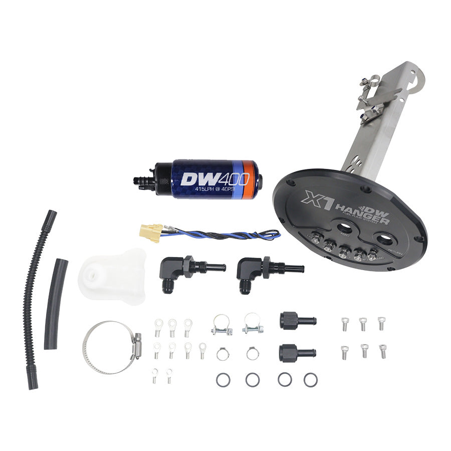 9-401-7020 DeatschWerks 89-93 Nissan S13 R32 Skyline (non-GTR) X1 Series Fuel Pump Module w/ DW400 Pump