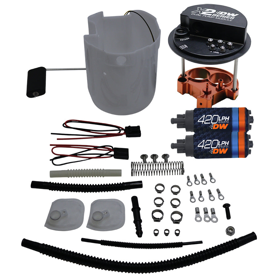 9-421-7051 DW X2 Series Fuel Pump Module with Dual DW420 Pumps Subaru BRZ FR-S Toyota 86 13-20 FA20 4U-GSE