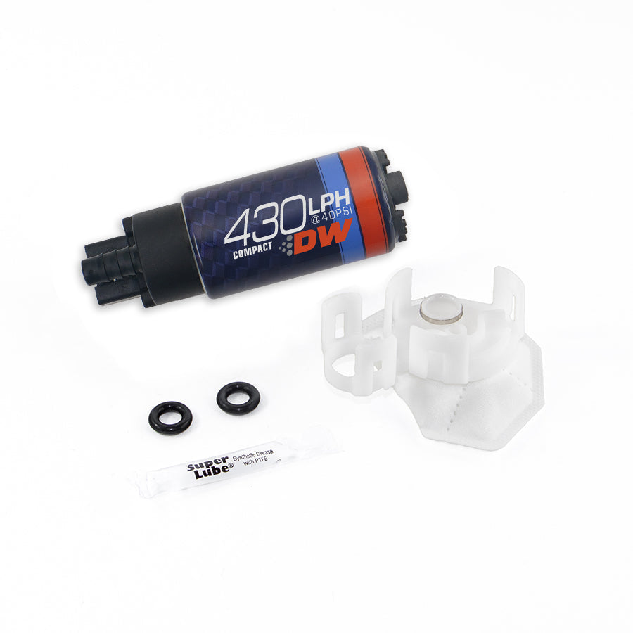 9-437-1026 DeatschWerks Mitsubishi EVO X / 12-16 Honda Civic DW430C 430lph Compact Fuel Pump
