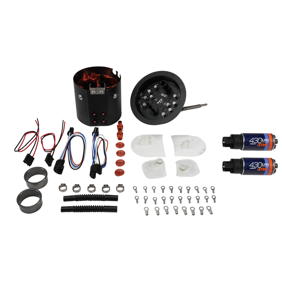 9-437-7071 DeatschWerks 06-13 BMW E9X/E8X X2 Dual Pump Module w/ Dual DW430 Fuel Pumps