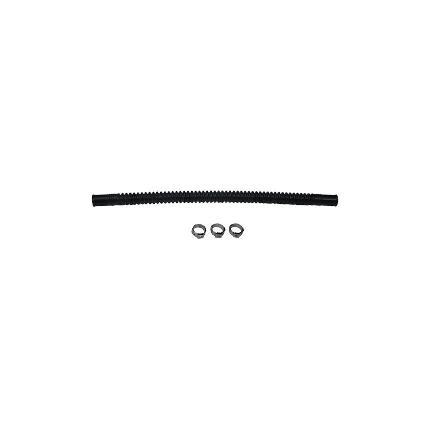 9-CT-10-38 DeatschWerks Convoluted Tubing 250mm Length x 10mm ID Side 1 x 10mm ID Side 2 - Black