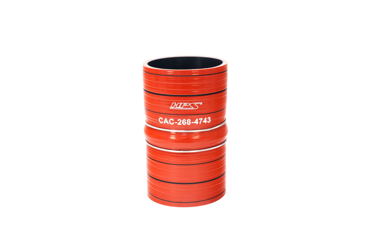CAC-268-4743 HPS Orange Silicone Air Intake Hose Caterpillar - Various Engines Compatible Models: 785 789 797 992 993 995 6060 3508C 3512B 3512C 3512E 3516B 3516C 3516E 785D 785G 789D 789G 793C 793D 794 Ac 796 Ac 797B 798 Ac 844K 854K 980H 990K 992K...