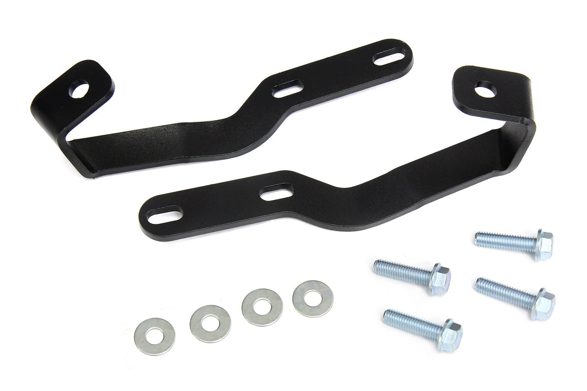 DTC-101 HPS Black Ditch Light Bracket Kit 2016-2023 Toyota Tacoma