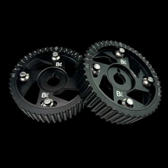Toyota 2JZGTE/1JZGTE Adjustable Cam Gears (Black Anodize)