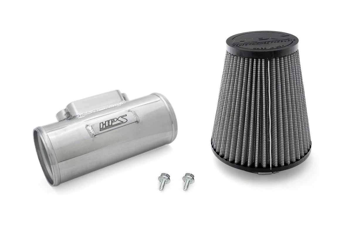 MAFT-1604 HPS Polished Maf Sensor Housing Lexus/Toyota 2JZ 1MZ 1UZ Engine Includes Air Filter